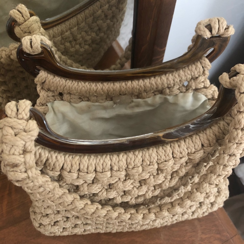 Hemp Woven Hand Bag - Picture 3 of 3